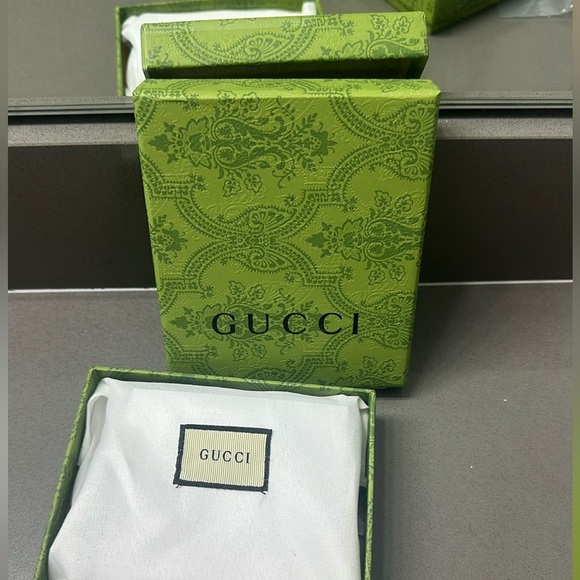 GG MARMONT BI-FOLD CARD CASE WALLET AUTHENTIC NEW MENโS - Picture 8 of 10